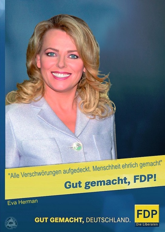 Eva Herman  FDP Kampagne 2013